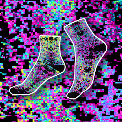 TV Glitch Socks